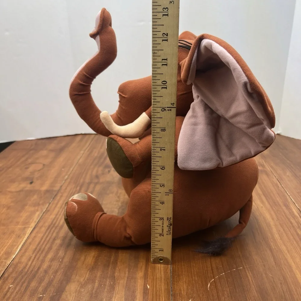 Vintage Disney Tarzan Tantor Plush 1999 Elephant Stuffed Doll Toy